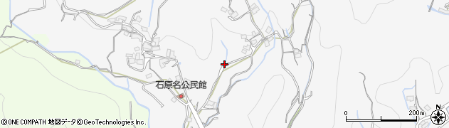 長崎県諫早市飯盛町野中周辺の地図