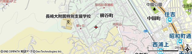 長崎県長崎市柳谷町31周辺の地図