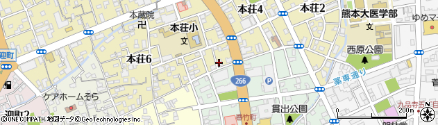 三谷セキサン株式会社　熊本営業所周辺の地図