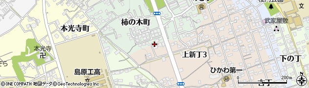 柿の木町公園周辺の地図