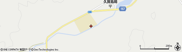五島市立久賀中学校周辺の地図
