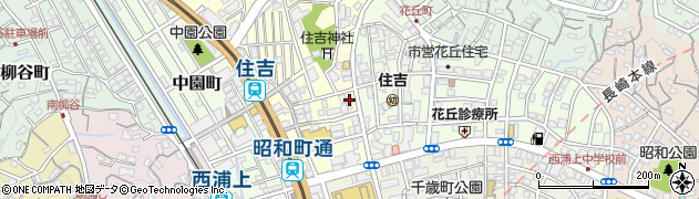 住吉タワーパーキング周辺の地図