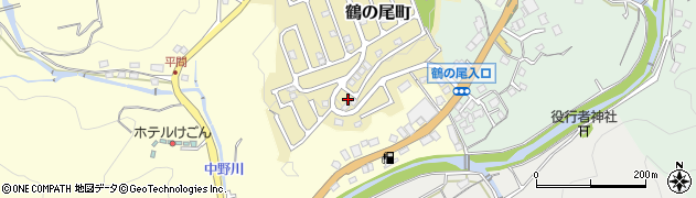 長崎県長崎市鶴の尾町4周辺の地図