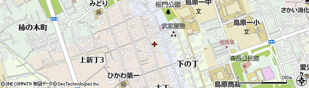 長崎県島原市古丁2328周辺の地図