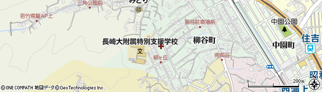 長崎県長崎市柳谷町36周辺の地図