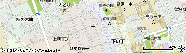 長崎県島原市古丁2338周辺の地図