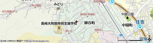 長崎県長崎市柳谷町28周辺の地図
