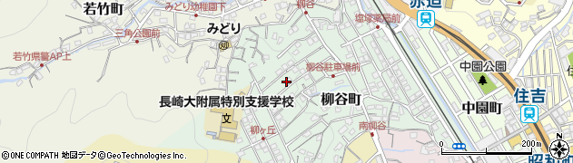 長崎県長崎市柳谷町27周辺の地図