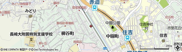 長崎県長崎市柳谷町4周辺の地図