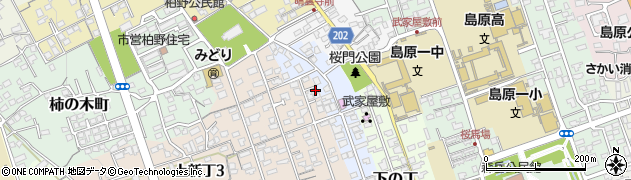 長崎県島原市古丁2346周辺の地図