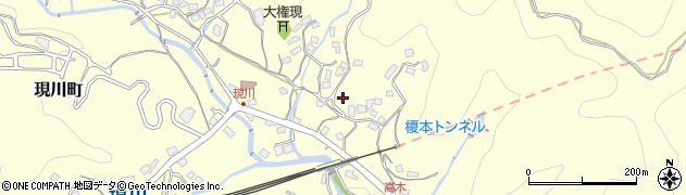 長崎県長崎市現川町340周辺の地図