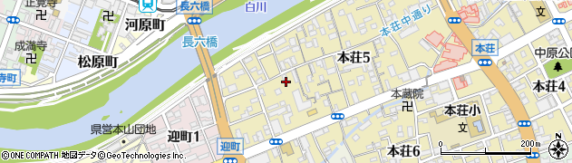 京・大將軍周辺の地図