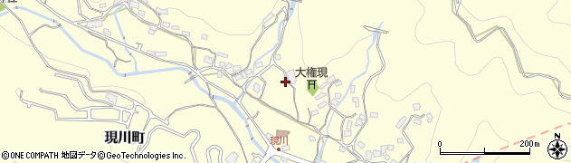長崎県長崎市現川町575周辺の地図