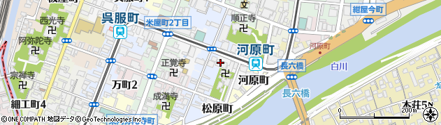 熊本県青色申告会連合会周辺の地図