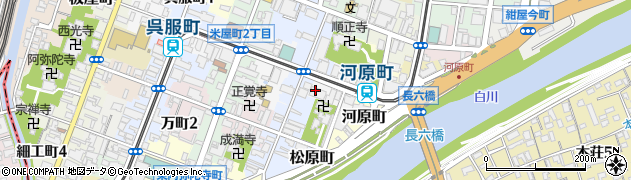 社団法人熊本県貿易協会周辺の地図