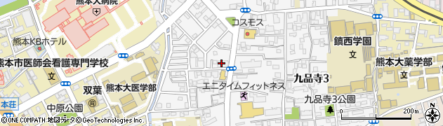 熊本県建設会館株式会社周辺の地図
