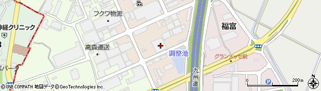 株式会社ランテック　熊本支店フレッシュ便課周辺の地図