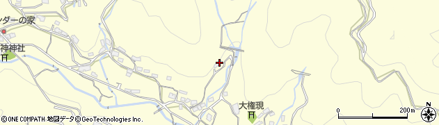 長崎県長崎市現川町626周辺の地図