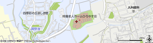 ユニット型ひろやす荘短期入所生活介護事業所周辺の地図