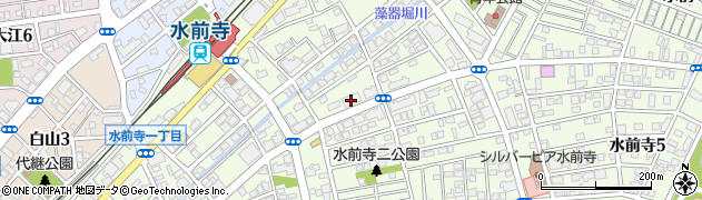 株式会社菱熱　熊本支店周辺の地図