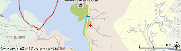浦上水源公園周辺の地図