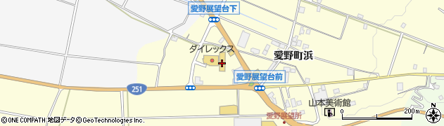 ＴＳＵＴＡＹＡココアドバンス愛野店周辺の地図