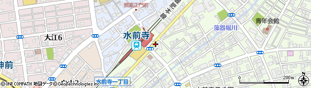 江原予備校周辺の地図