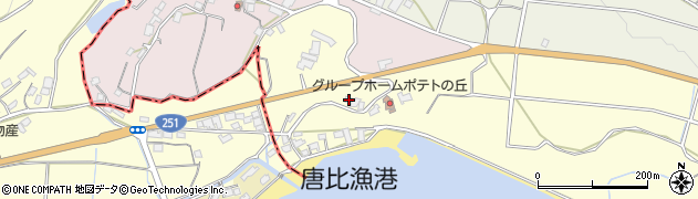 長崎県雲仙市愛野町浜3512周辺の地図
