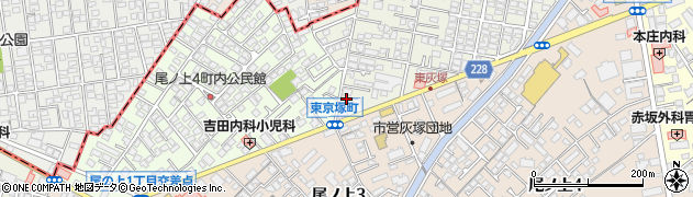 添田頼子税理士事務所周辺の地図