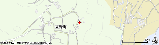 長崎県島原市立野町乙周辺の地図