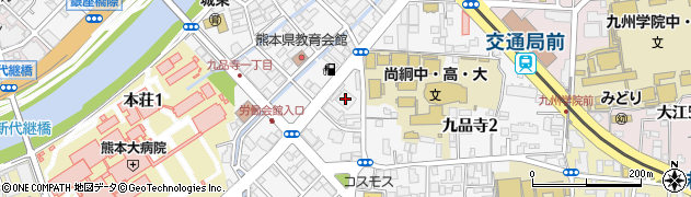 ＮＴＴフィールドテクノ九州支店熊本営業所故障電話機持込連絡受付周辺の地図