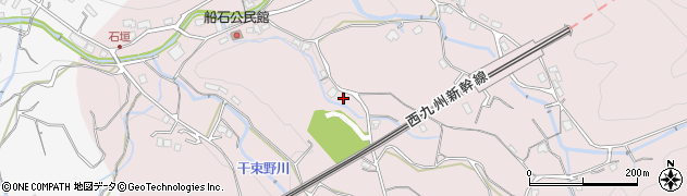 長崎県長崎市船石町周辺の地図