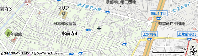 日本競輪選手会熊本支部周辺の地図