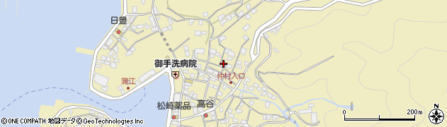 大分県佐伯市蒲江大字蒲江浦2105周辺の地図