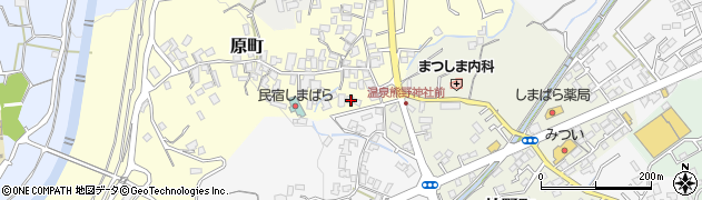 長崎県島原市原町287周辺の地図