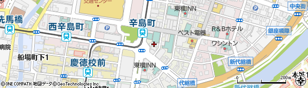 プロ家庭教師のディック学園熊本校周辺の地図