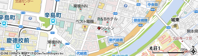 株式会社熊本ファシリティ周辺の地図