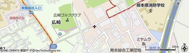 株式会社アダル熊本営業所周辺の地図