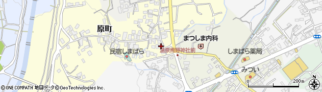 長崎県島原市原町284周辺の地図