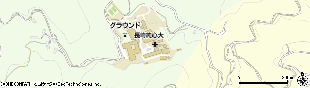 長崎県長崎市三ツ山町255周辺の地図