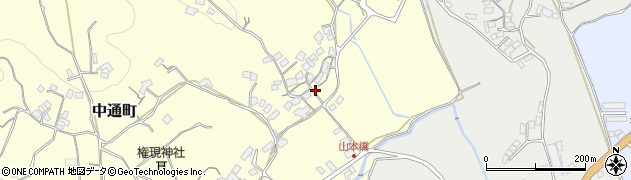 諫早市消防団　第１８分団研修所周辺の地図