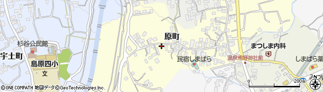 長崎県島原市原町414周辺の地図