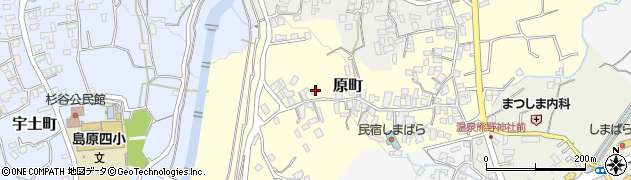 長崎県島原市原町366周辺の地図