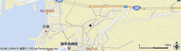 大分県佐伯市蒲江大字蒲江浦1848周辺の地図