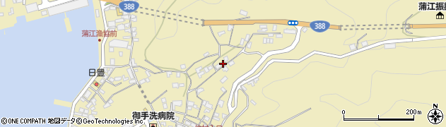 大分県佐伯市蒲江大字蒲江浦1802周辺の地図
