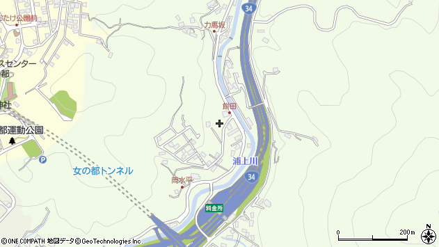 〒852-8143 長崎県長崎市川平町の地図