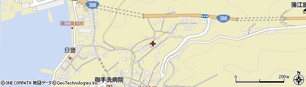 大分県佐伯市蒲江大字蒲江浦1808周辺の地図