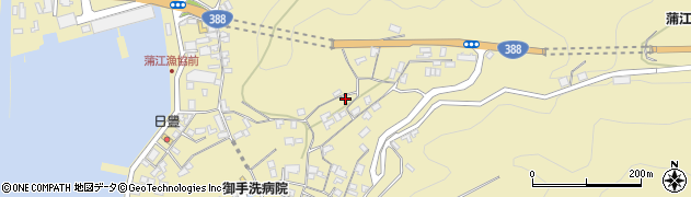 大分県佐伯市蒲江大字蒲江浦1843周辺の地図