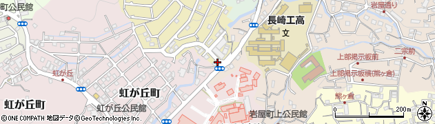 長崎県長崎市エミネント葉山町周辺の地図