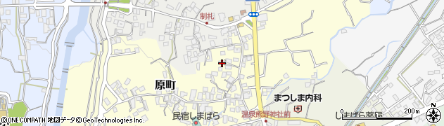長崎県島原市原町308周辺の地図